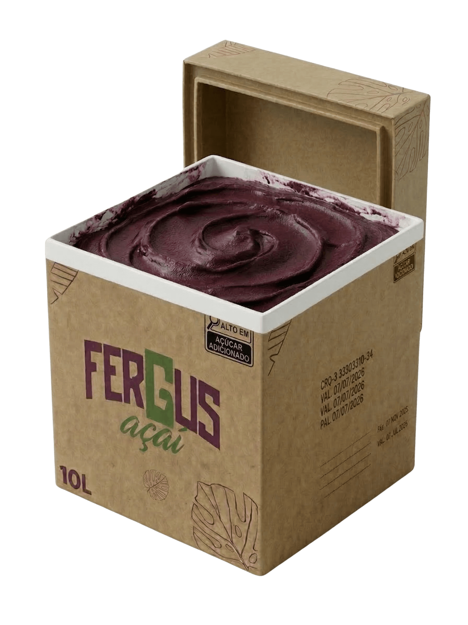 Caixa de açaí Fergus 10L